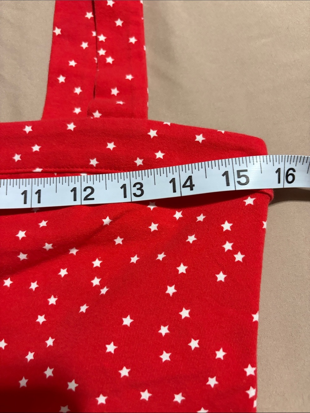 Forever 21 Red Top with White Star Print - Picture 10 of 12